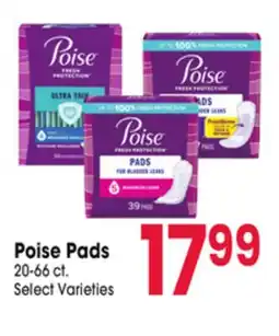 Jewel-Osco Poise Pads offer