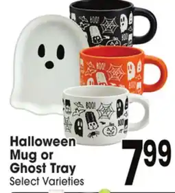 Jewel-Osco Halloween Mug or Ghost Tray offer