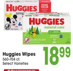 Jewel-Osco Huggies Wipes offer