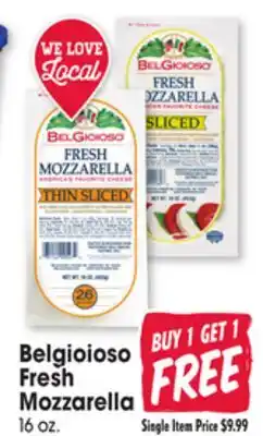 Jewel-Osco Belgioioso Fresh Fresh Mozzarella offer