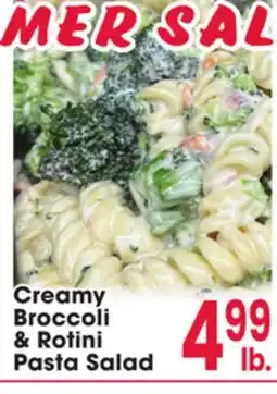 Jewel-Osco Creamy Broccoli & Rotini Pasta Salad offer