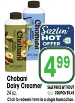 Jewel-Osco Chobani Dairy Creamer offer