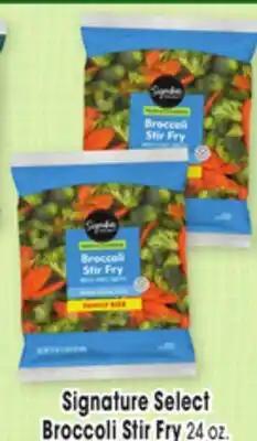Jewel-Osco Signature Select Broccoli Stir Fry offer