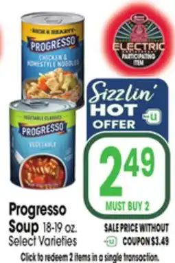 Jewel-Osco Progresso Soup offer