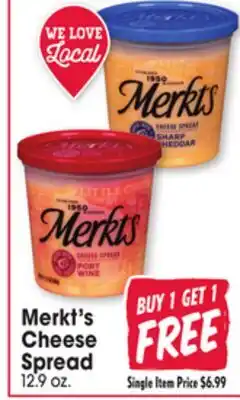 Jewel-Osco Merkt's Cheese Spread offer