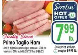 Jewel-Osco Primo Taglio Ham offer