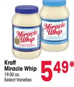 Jewel-Osco Kraft Miracle Whip offer
