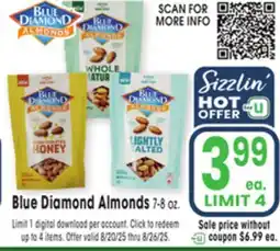 Jewel-Osco Blue Diamond Almonds offer