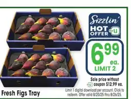 Jewel-Osco Fresh Figs Tray offer
