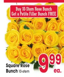 Jewel-Osco Square Rose Bunch offer
