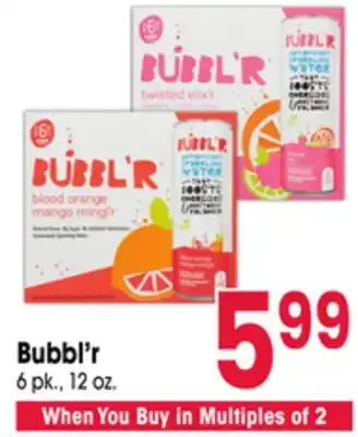 Jewel-Osco Bubbl'r offer