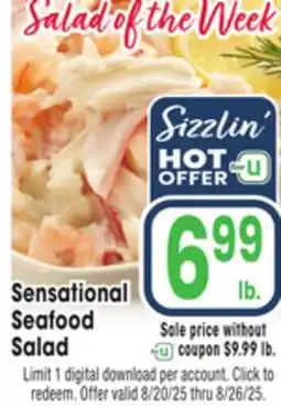 Jewel-Osco Sensational Seafood Salad offer