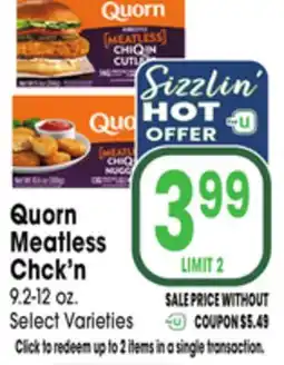 Jewel-Osco Quorn Meatless Chck'n offer
