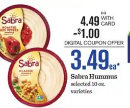 Mariano's Sabra Hummus offer