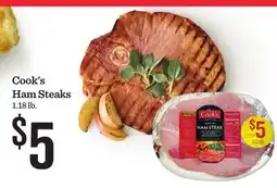 Mariano's Cook's Ham Steaks offer