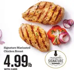 Mariano's Signature Marinated Chicken Breast offer