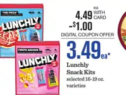Mariano's Lunchly Snack Kits offer