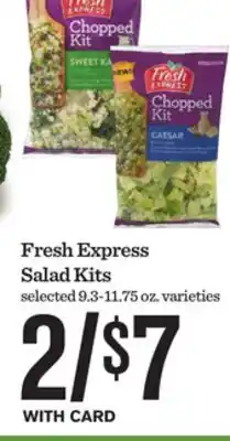 Mariano's Fresh Express Salad Kits offer