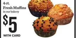 Mariano's 4 ct. Fresh Muffins offer