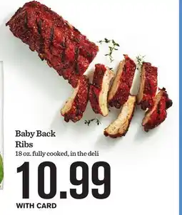 Mariano's Baby Back Ribs offer