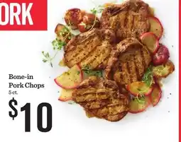 Mariano's Bone-in Pork Chops offer