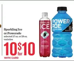 Mariano's Sparkling Ice or Powerade offer