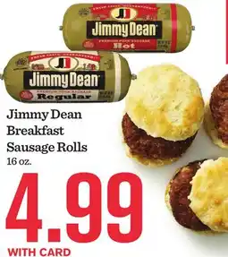 Mariano's Jimmy Dean Breakfast Sausage Rolls offer