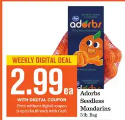 Mariano's Adorbs Seedless Mandarins offer