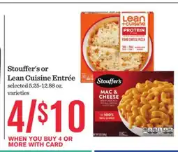 Mariano's Stouffer's or Lean Cuisine Entrée offer