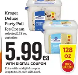 Mariano's Kroger Deluxe Party Pail Ice Cream offer