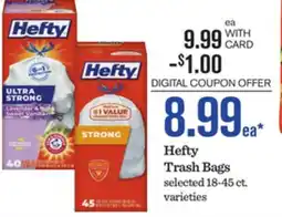 Mariano's Hefty Trash Bags offer