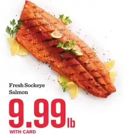 Mariano's Fresh Sockeye Salmon offer