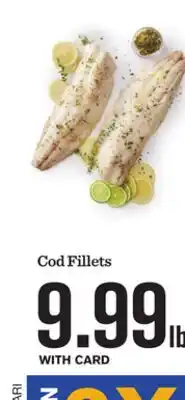 Mariano's Cod Fillets offer