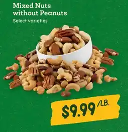 Sprouts Farmers Market Mixed Nuts without Peanuts offer
