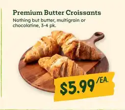 Sprouts Farmers Market Premium Butter Croissants offer
