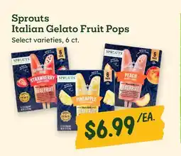 Sprouts Farmers Market Sprouts Italian Gelato Fruit Pops offer