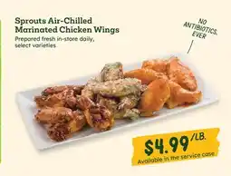 Sprouts Farmers Market Sprouts Air-Chilled Marinated Chicken Wings offer