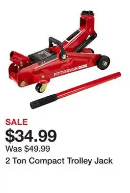 Harbor Freight Tools 2 Ton Compact Trolley Jack offer