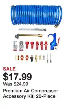 Harbor Freight Tools Premium Air Compressor Accessory Kit, 20-Piece offer