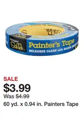 Harbor Freight Tools 60 yd. x 0.94 in. Painters Tape offer