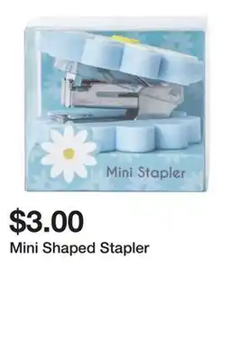 Five Below Mini Shaped Stapler offer