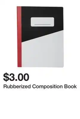 Five Below Rubberized Composition Book offer