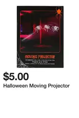 Five Below Halloween Moving Projector offer