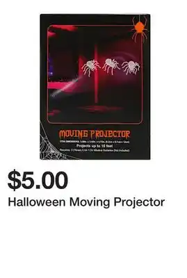 Five Below Halloween Moving Projector offer