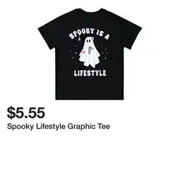 Five Below Spooky Lifestyle Graphic Tee offer