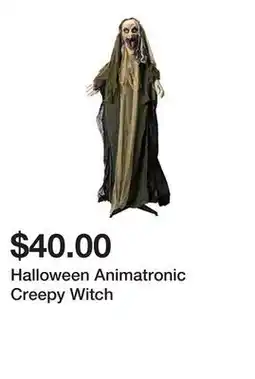 Five Below Halloween Animatronic Creepy Witch offer