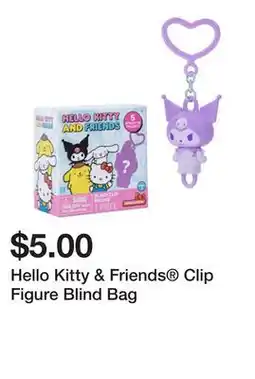 Five Below Hello Kitty & Friends Clip Figure Blind Bag offer