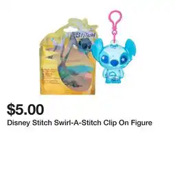 Five Below Disney Stitch Swirl-A-Stitch Clip On Figure offer