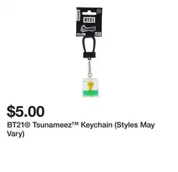 Five Below BT21 Tsunameez Keychain (Styles May Vary) offer