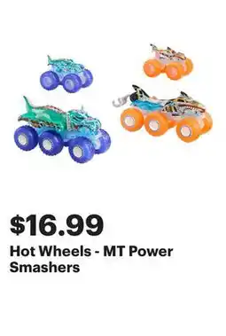 Best Buy Hot Wheels - MT Power Smashers offer